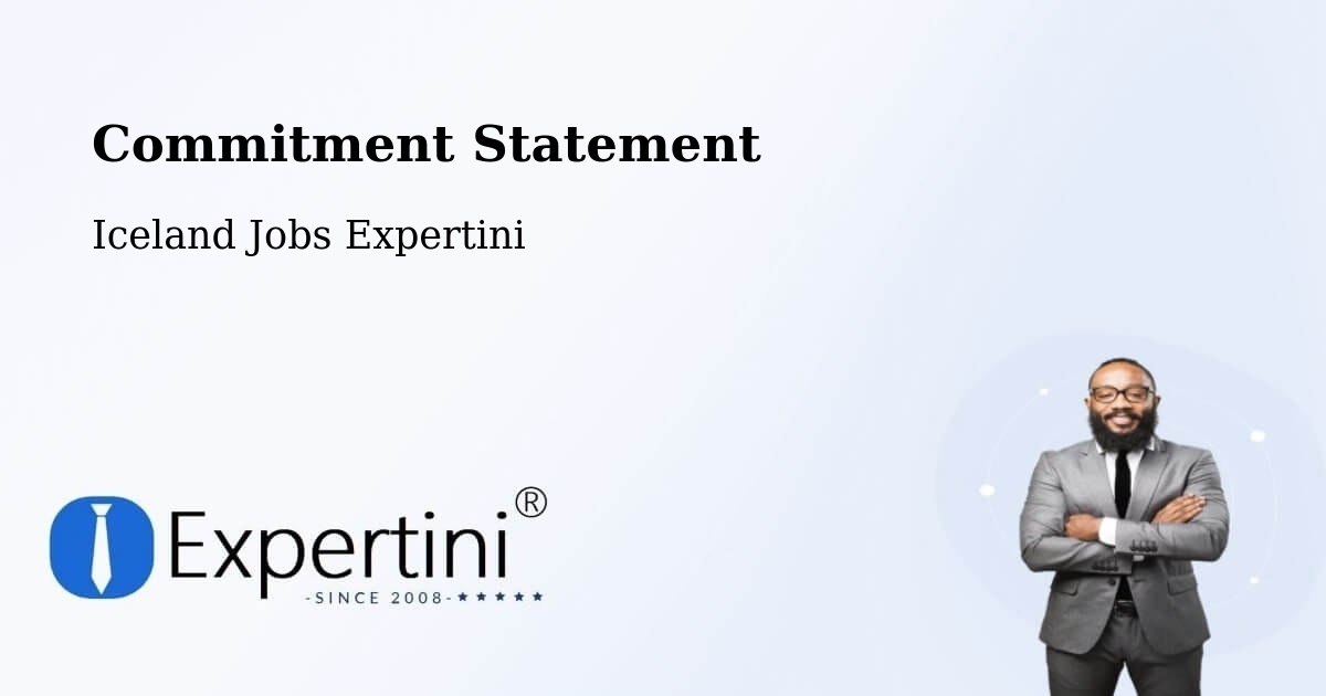 Corporate Commitment – Álftanes - Iceland Jobs Expertini