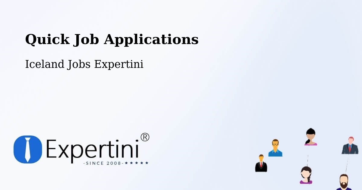 Quick Apply Feature – Álftanes - Iceland Jobs Expertini